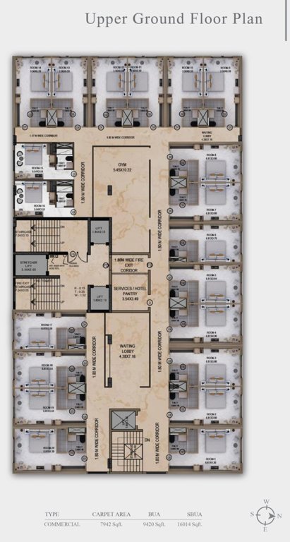  la vista La Vista Upper Ground Cluster Plan