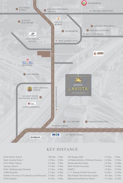  la-vista Location Plan