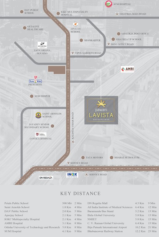  la vista Location Plan