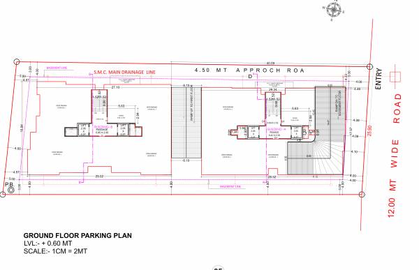 Block A And B Cluster Plan for ground Floor prithvi-homes Block A And B Cluster Plan for ground Floor