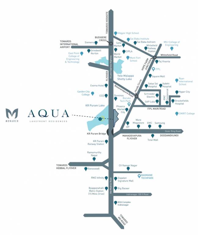 aqua block c Location Plan