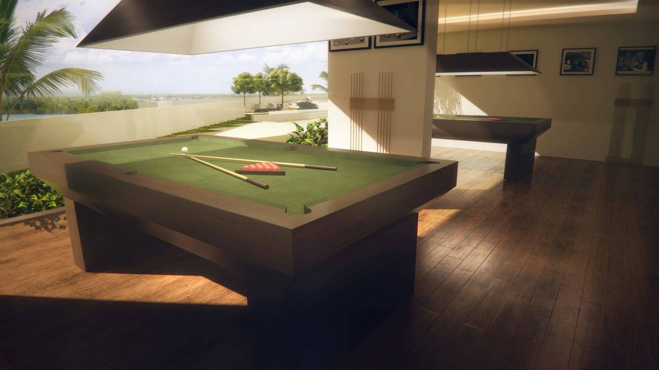 aqua block c Billiards/ Snooker Table