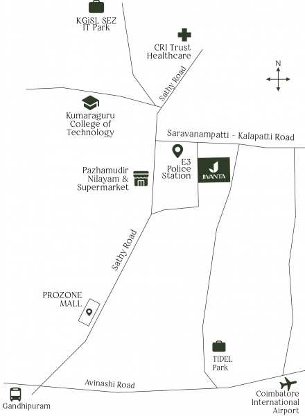  jivanta Location Plan