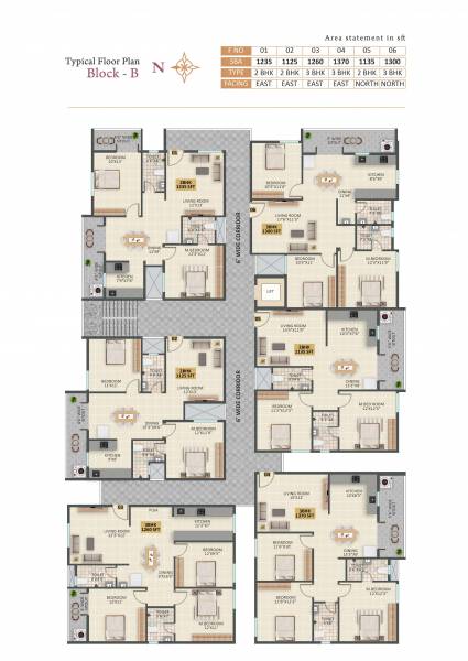  jp-lavender Block A Cluster Plan