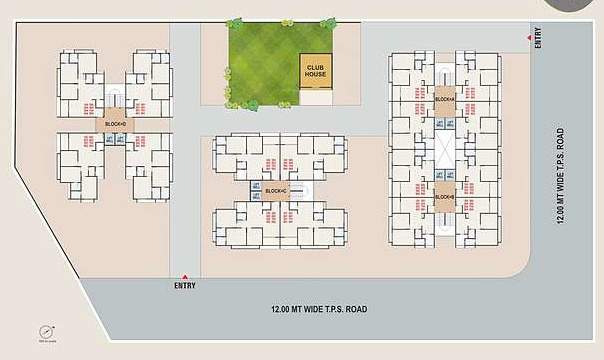  shree sr homes Layout Plan