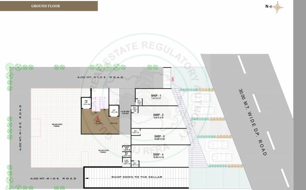  shakti-99 A Cluster Plan For Ground Floor