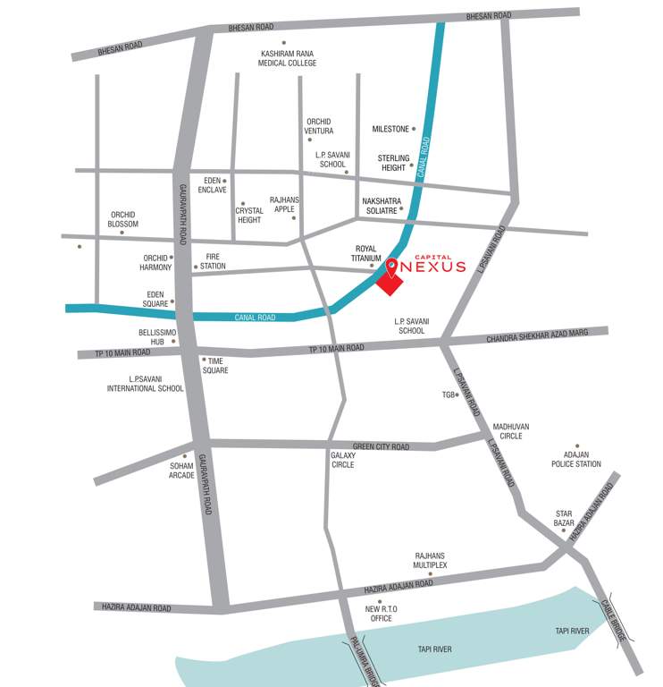  capital nexus Location Plan