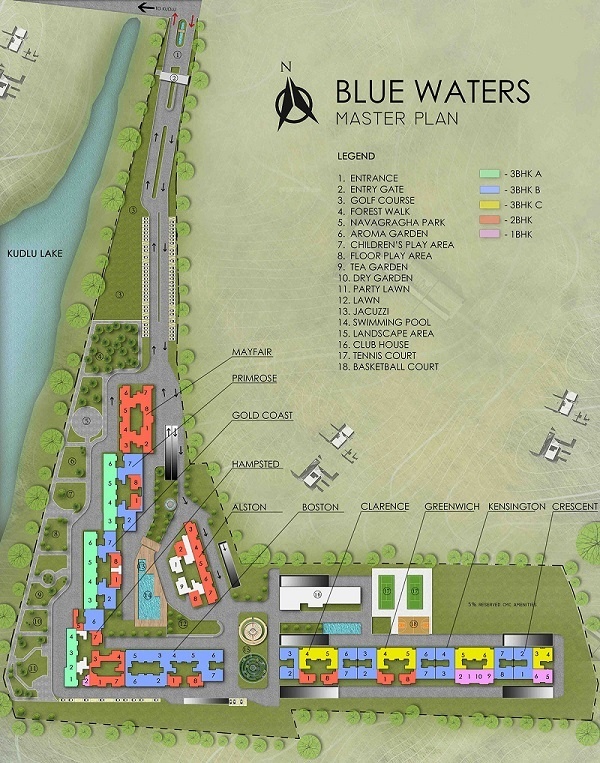  blue waters Master Plan