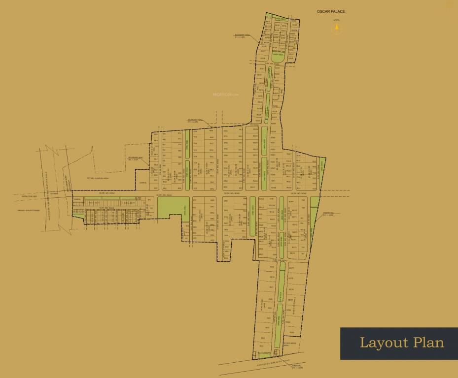  oscar palace Layout Plan