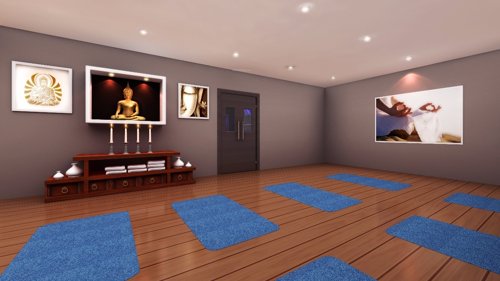  the-residence Yoga/ Meditation Area