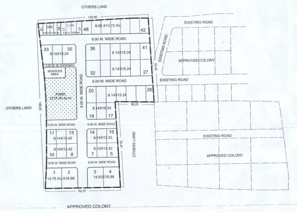  oberoi-county Layout Plan
