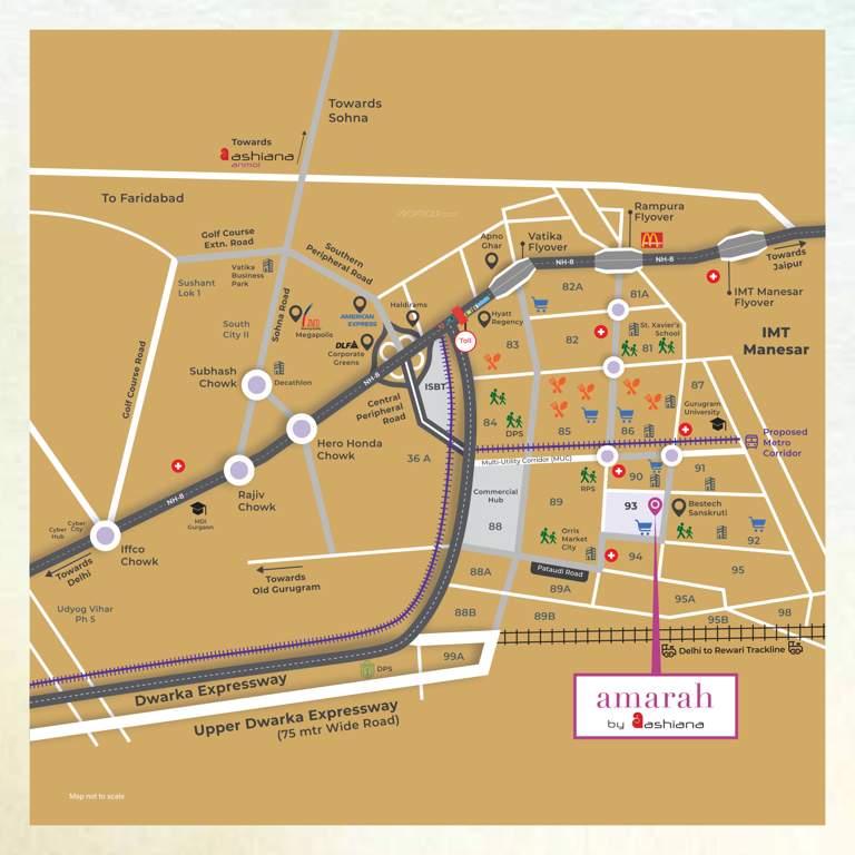  amarah phase 3 and 3a Location Plan