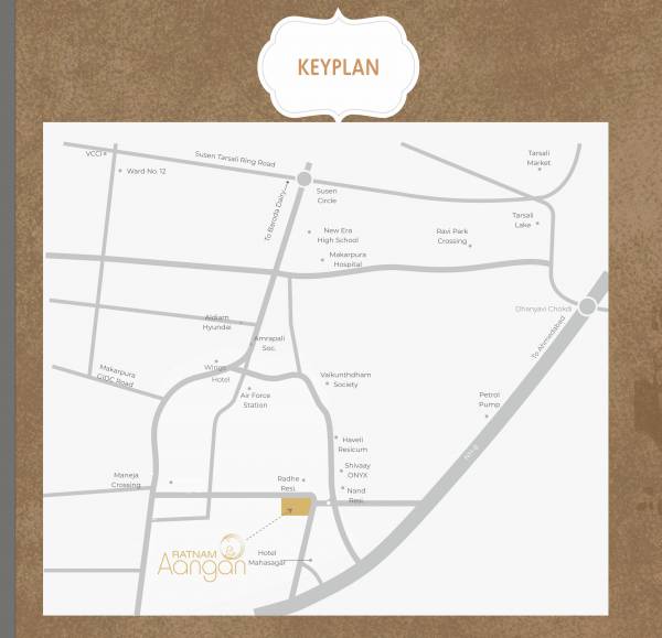Location Plan ratnam-aangan Location Plan