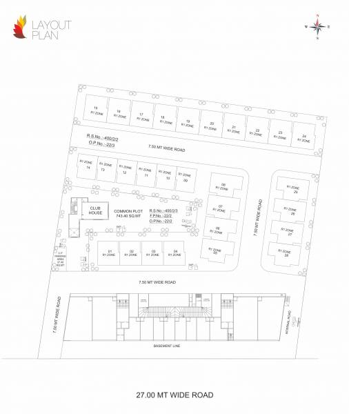 Layout Plan serene Layout Plan