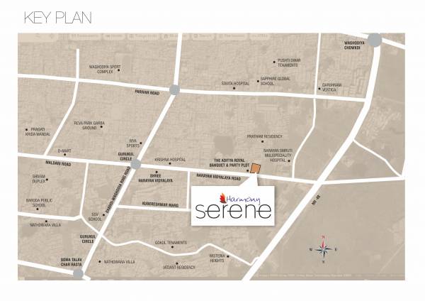 Location Plan serene Location Plan