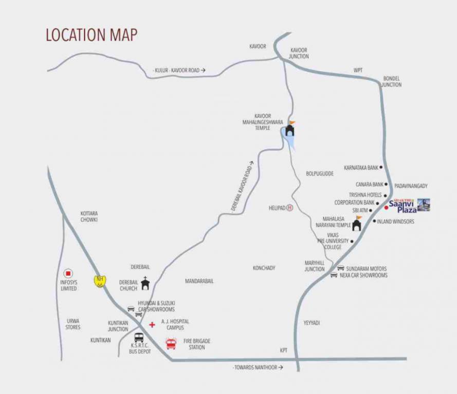  saanvi plaza Location Plan