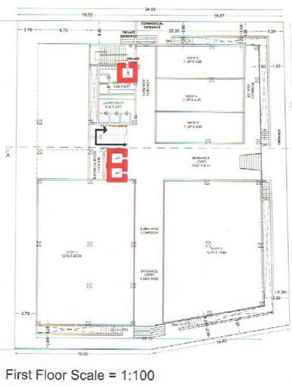  sai soham kothari holdings Sai Soham Kothari Holdings Cluster Plan for 1st Floor