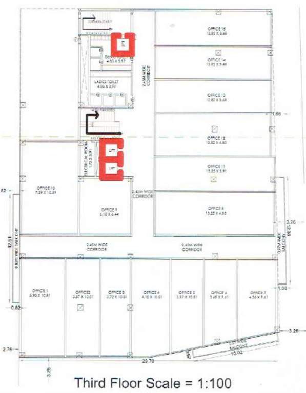  sai soham kothari holdings Sai Soham Kothari Holdings Cluster Plan for 3rd Floor