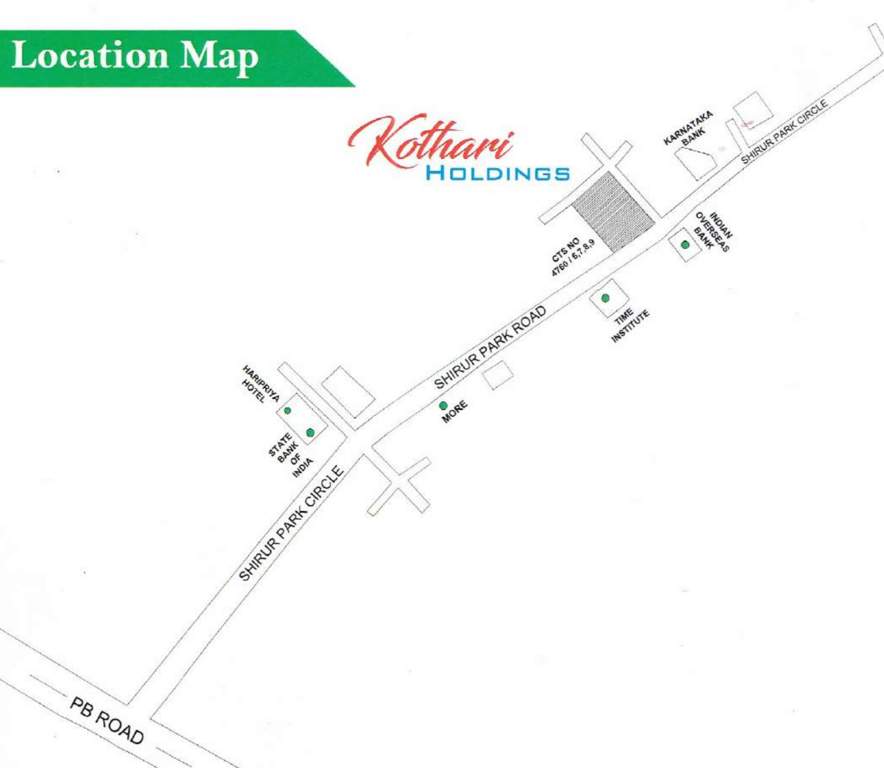  sai soham kothari holdings Location Plan