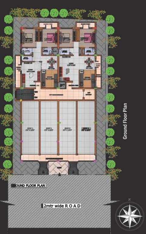  nayak mahadev heritage Nayak Mahadev Heritage Cluster Plan for ground Floor