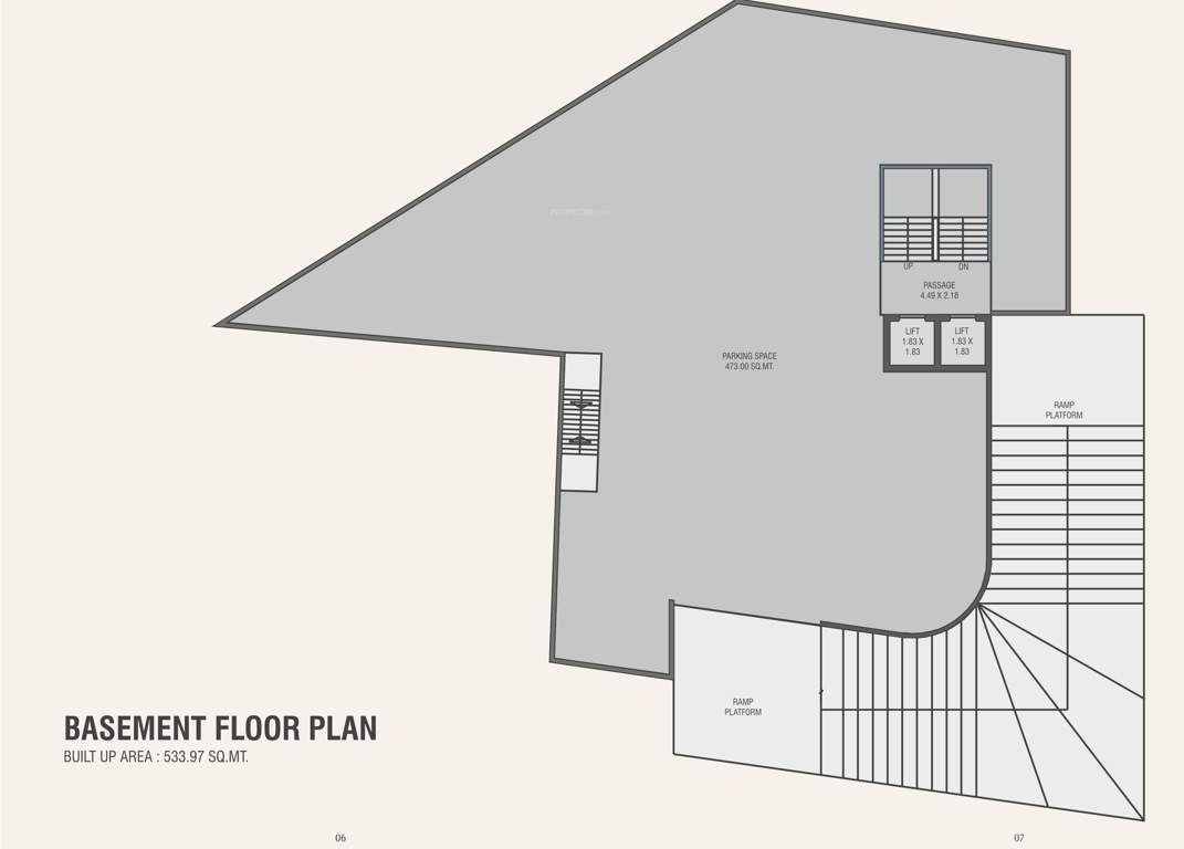  yug serenity A Basement Cluster Plan