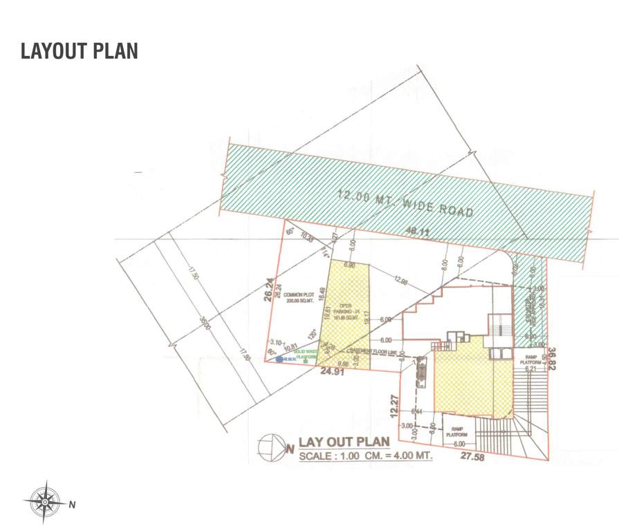  yug serenity Layout Plan