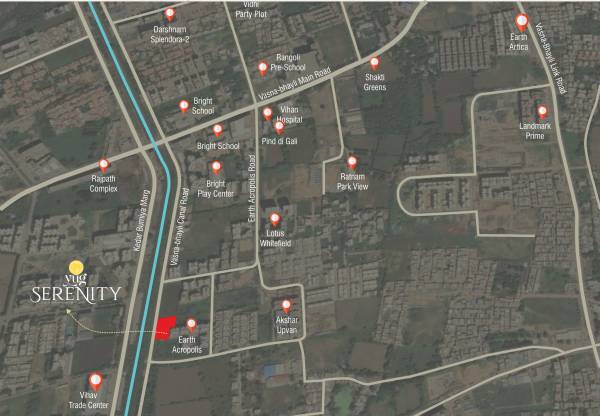 Location Plan yug-serenity Location Plan