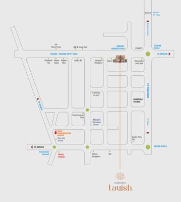  business-landmark-and-lavish Location Plan