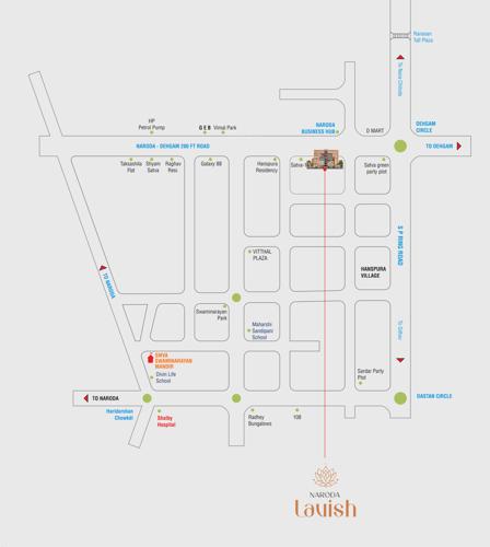  business-landmark-and-lavish Location Plan