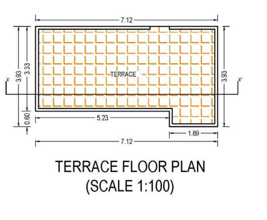  rudraksh business hub A Terrace Cluster Plan