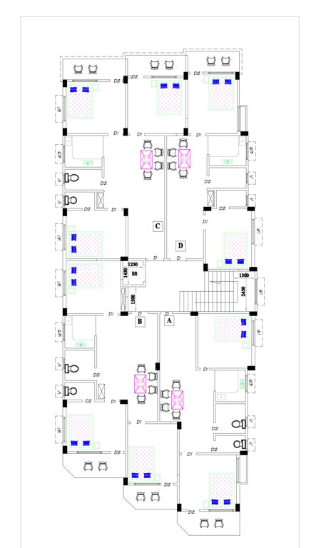  sinha tower Layout Plan