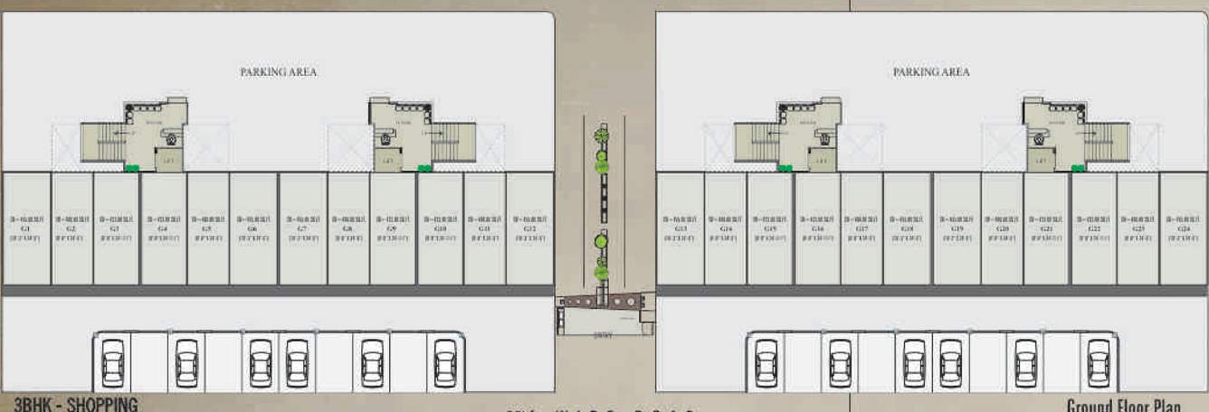  sentosa enclave c1 c2 c3 c4  Sentosa Enclave Cluster Plan For Ground Floor