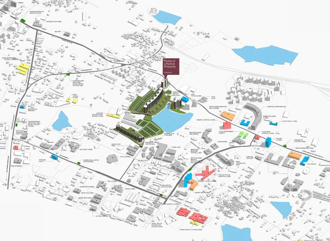  pursuit of a radical rhapsody phase 2 Location Plan