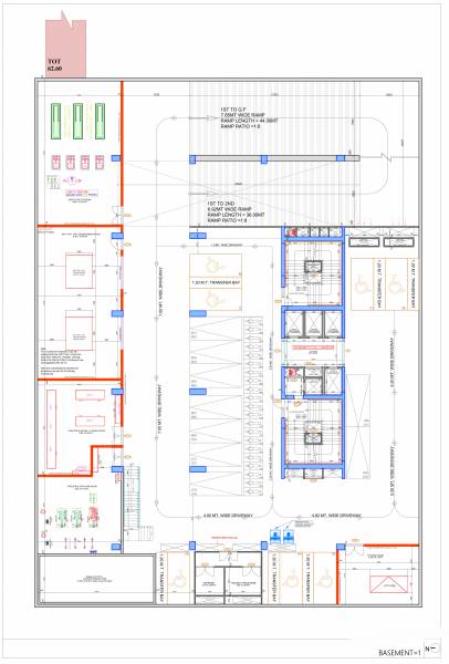  one 1 Cluster Plan For 1st Basement Floor