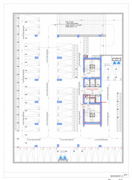  one 1 Cluster Plan For 3rd Basement Floor