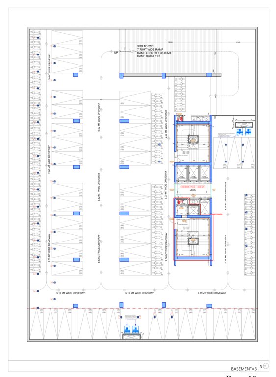  one 1 Cluster Plan For 3rd Basement Floor