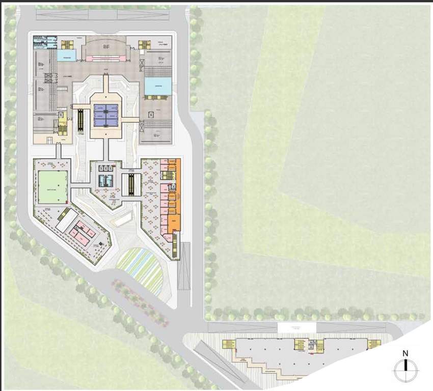  92 market place Tower 1 And 2 Cluster Plan for 3rd Floor