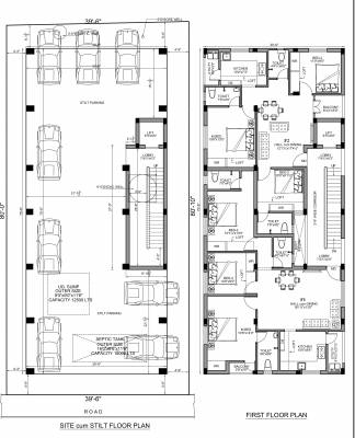  pushpam Pushpam Cluster Plan from ground to 1st Floor