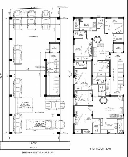  pushpam Pushpam Cluster Plan from ground to 1st Floor