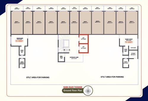  shri-ram-tower Shriram Tower Residential Cluster Plan