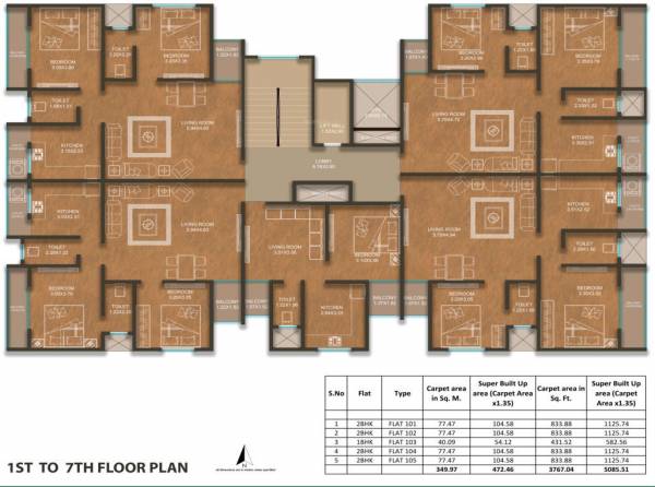  residency Rudrakshum Residency Cluster Plan