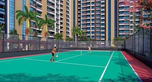  sparkle-residence Badminton Court