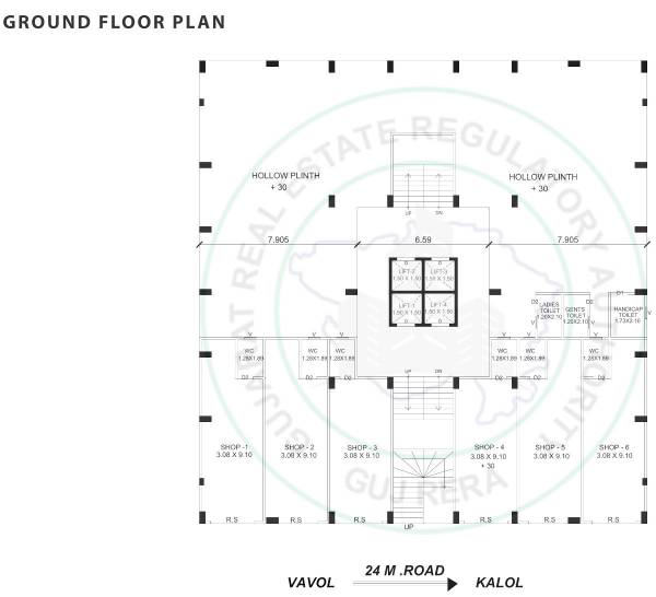  swastik-homes A Ground Cluster Plan