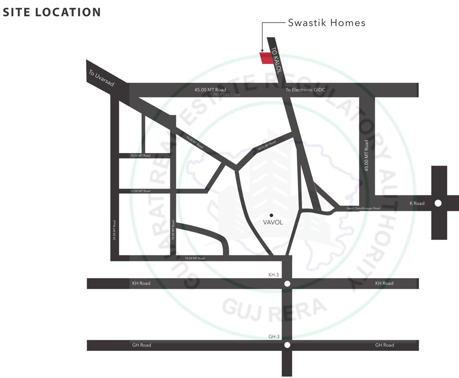  swastik homes Location Plan