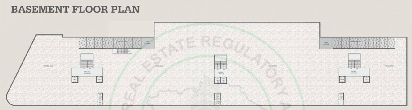  arcade A, B, C Basement Cluster Plan