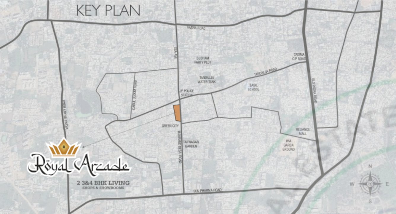  arcade Location Plan