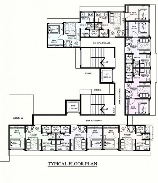  swayam-niketan B Wing Cluster Plan