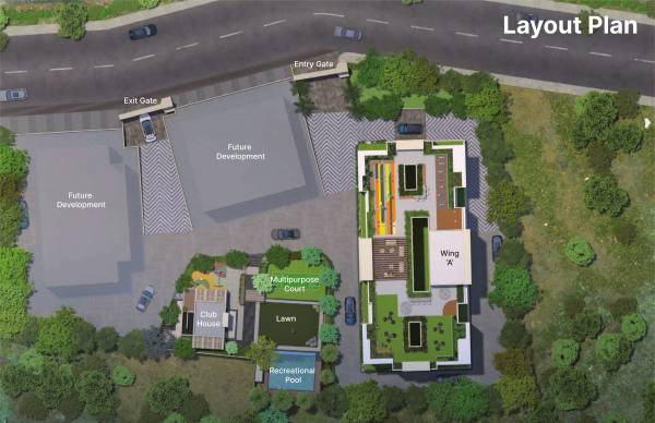  serenora-wing-a Layout Plan
