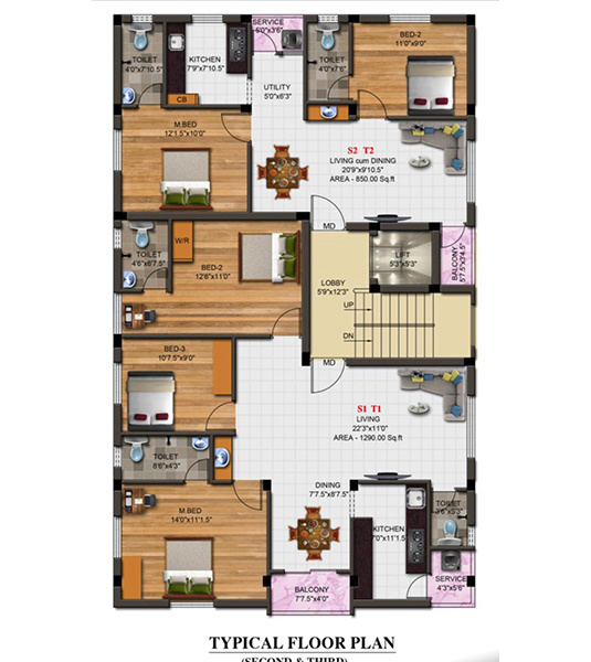 clusterPlan of Hitech Royala Nagar