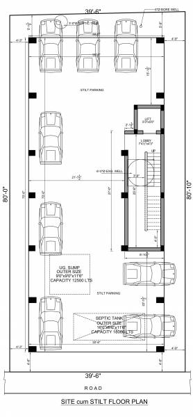  royal-tech Royal Tech Ground Floor Cluster Plan